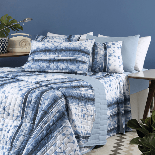 Jogo de Lençol Altenburg In Cotton Blue Dream
