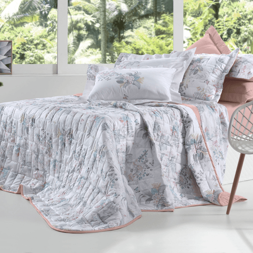 Jogo de Colcha Altenburg Essence Flowery Vibes
