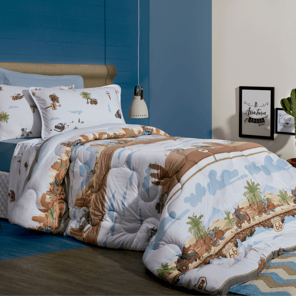 Edredom Infantil Altenburg Fun Race Mooun